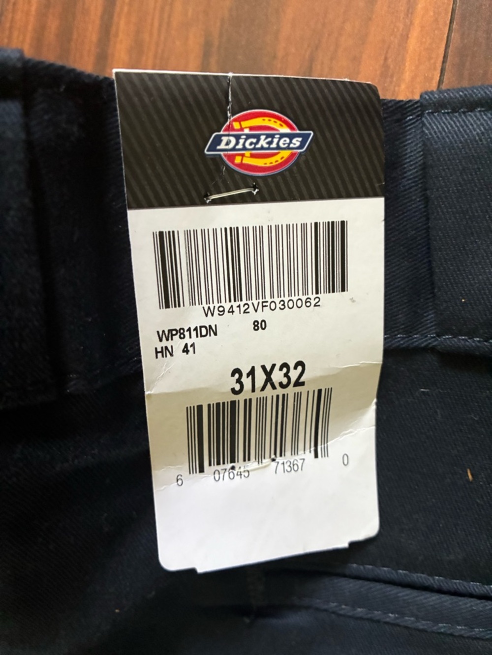 Dickies Men's Navy Blue Work Chinos - Picture 3 of 3
